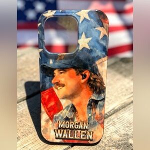 2 in 1 Morgan Wallen - Country Music Inspired Vintage iPhone Case